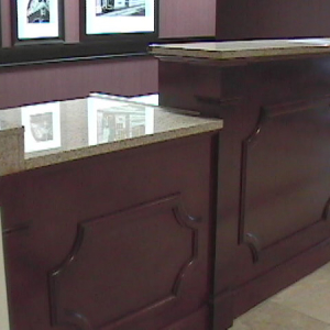 Wood Trim, Midwest Commercial Millwork, Craftsmen, Commercial Wood Trim